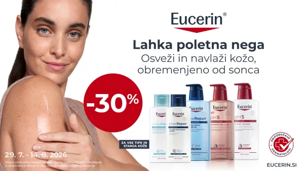 Eucerin nega in čiščenje -30%